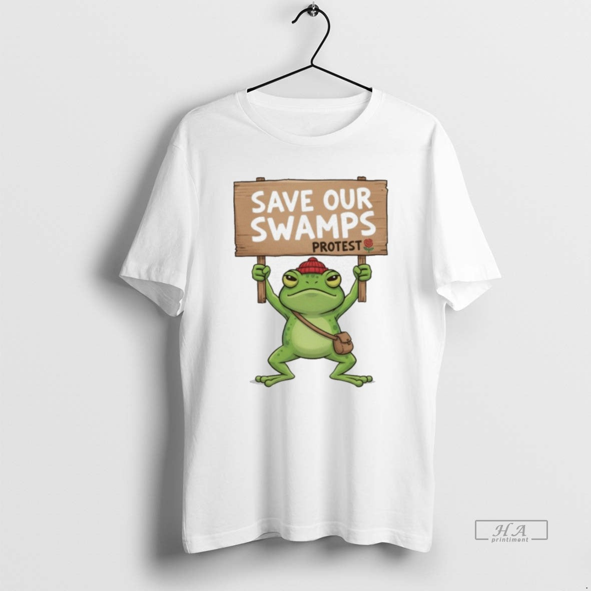 Trendy Save Our Swamps Protest Frog Portland
