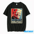 Trump Mean Tweets World Peace New Era Tshirts Sweater