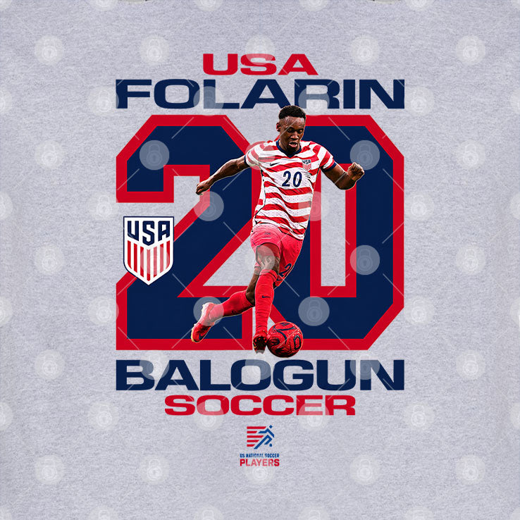 U.S. Soccer Folarin Balogun T Shirt
