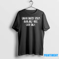 Unvaccinated Sperm Available Here Cash Only Tshirts Sweater