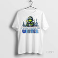 Viral Grinch I Wasnt Made For Winter Christmas White Tee Shirt Sweater
