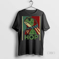 Viral Hop No Hope Without Hop I Resist Portland Frog Tee Shirt Sweater