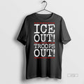 Viral Ice Out Troops Out Portland Frog Anti Ice Tee Shirt Sweater