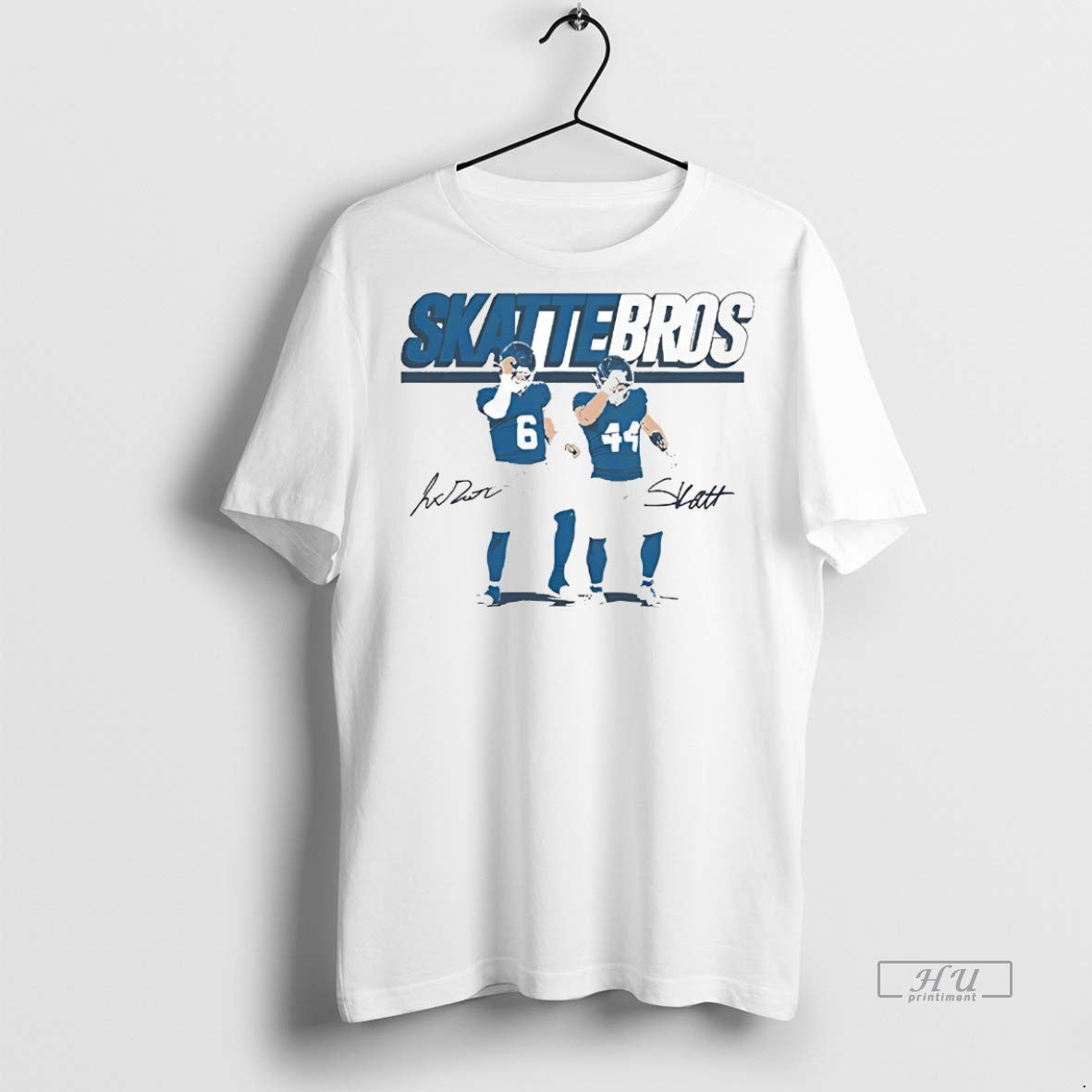 Viral Jaxson Dart And Cam Skattebo Skatterbros Signatures Tee Shirt Sweater