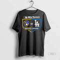 Viral Los Angeles Dodgers Vs Milwaukee Brewers 2025 Nlcs Batters Box Tee Shirt Sweater