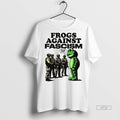 Viral Portland Frog Frogs Against Fascism Fuck Ice Tee Shirt Sweater