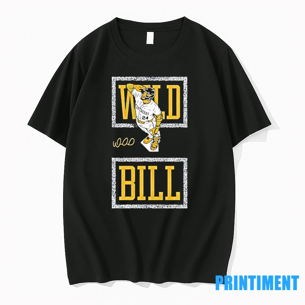 William Contreras With Wild Bill Milwaukee Brewers Mlb Signature Tshirts Sweater