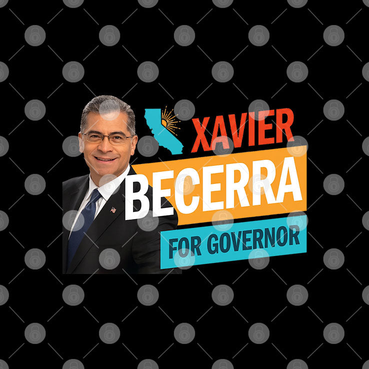 Xavier Becerra For California Governor 2026 T Shirt