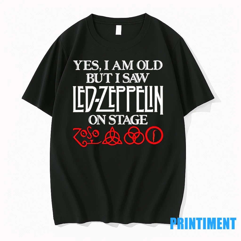 Yes I Am Old But I Saw Led Zeppelin On Stage Tshirts Sweater