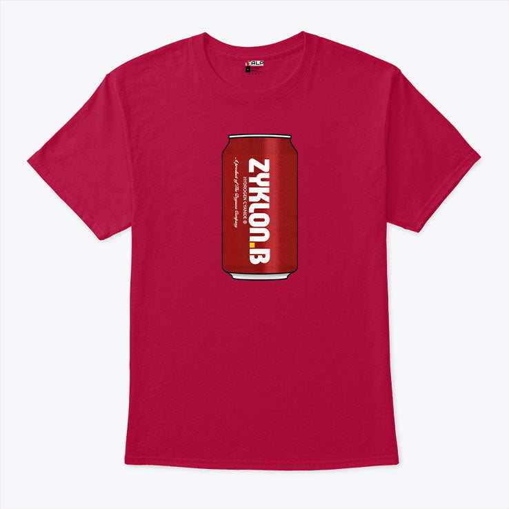 Zyklon B Can Gas Canister Holocaust History T Shirt Unisex