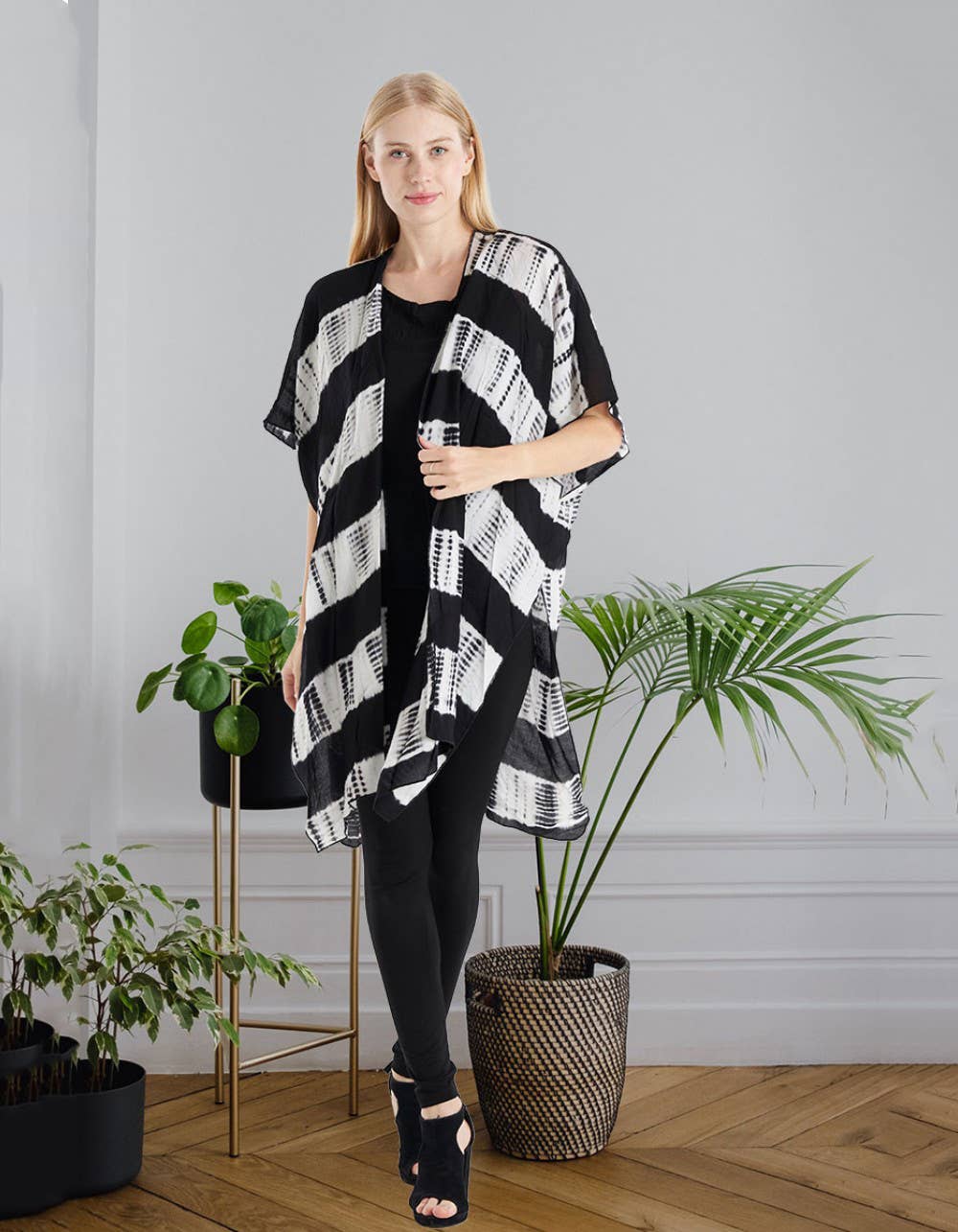 Tie-Dye Kimono (CH-104PK)