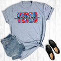 July 4th Tie Dye American Vibes Graphic Tee