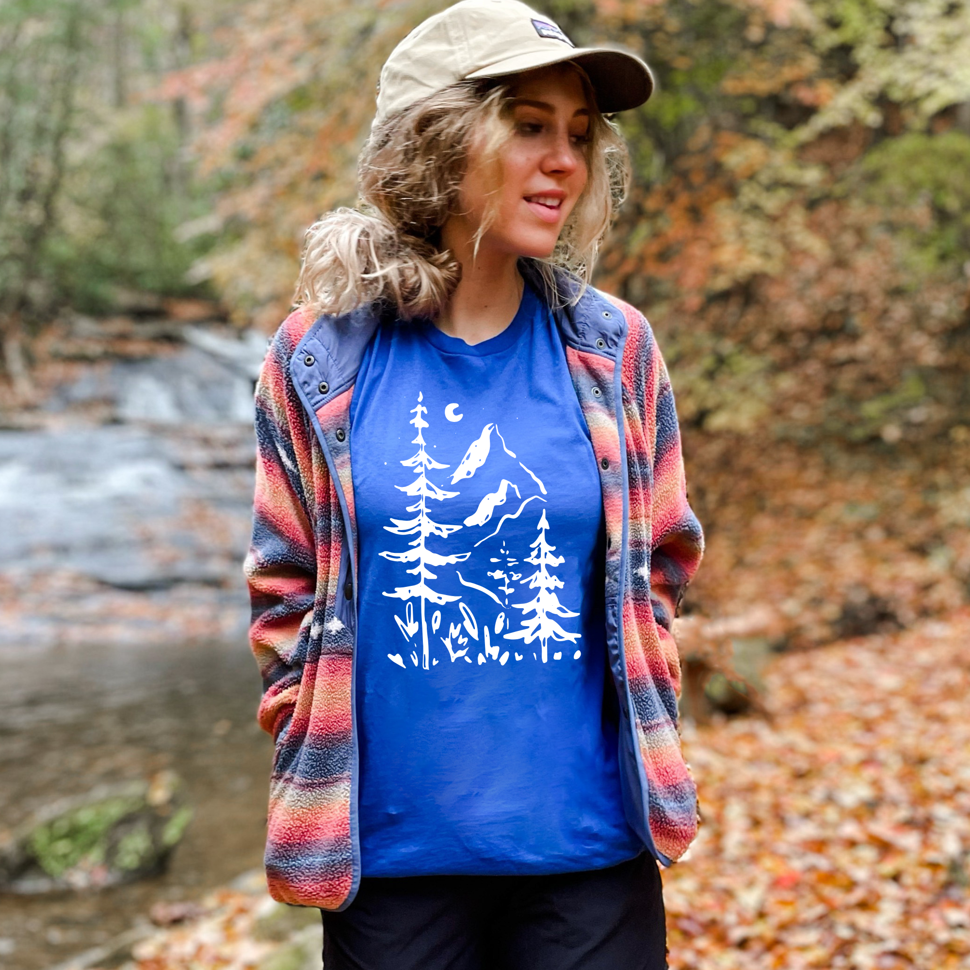 Simple Nature Scene Graphic Tee  212
