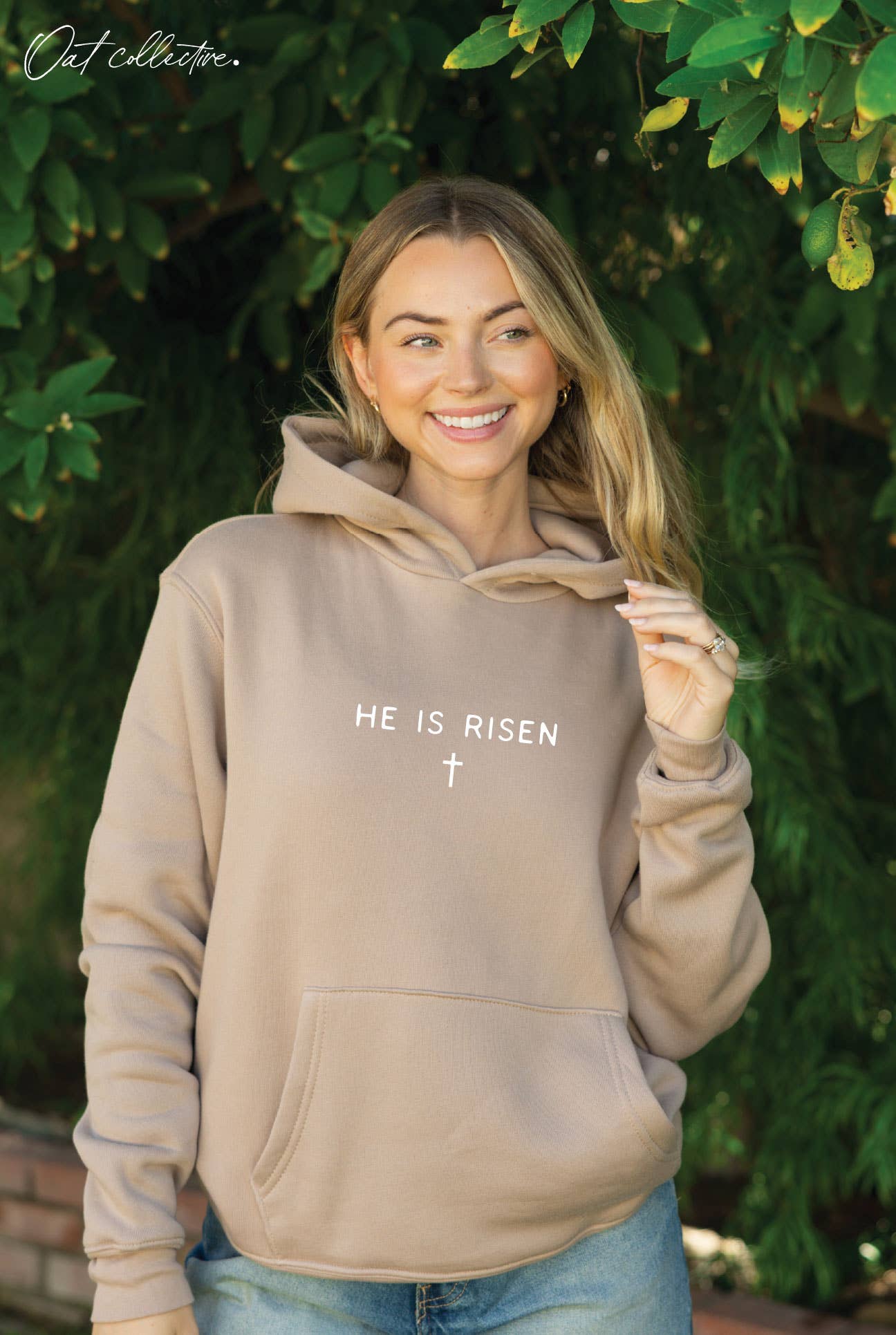 He Is Risen Hoodie Pullover Sweatshirt