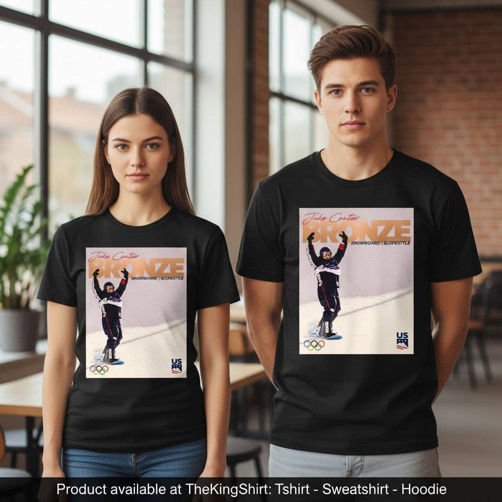 Jake Canter 2026 Olympics Slopestyle Bronze Medal T