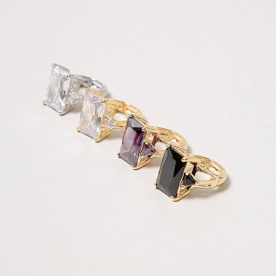 Large Stoned Stretch Ring