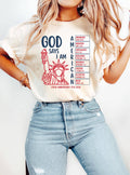 250Th Anniversary Independence Day Faith Tee