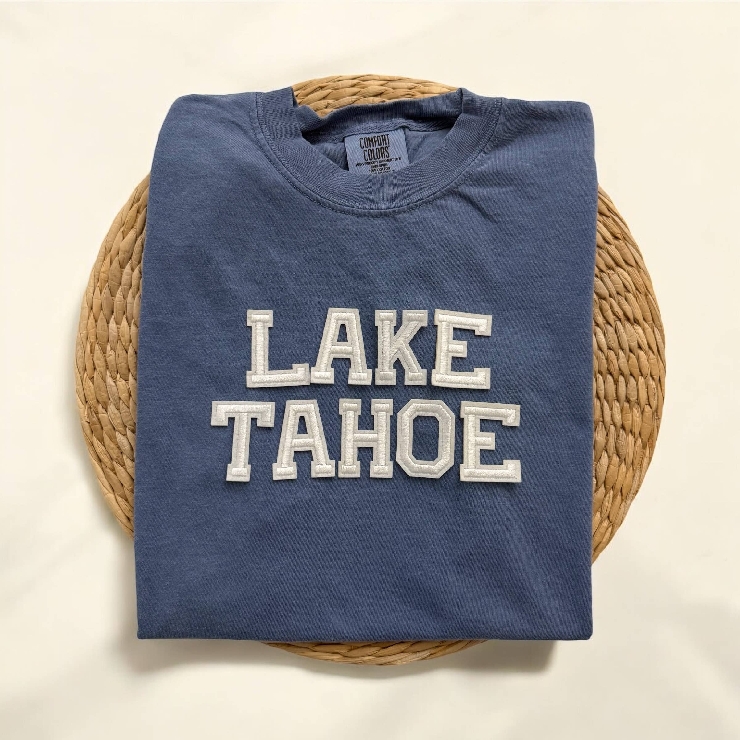 Comfort Colors Lake Tahoe California Short Sleeve Shirt