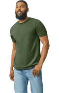 Custom Designed - T-Shirts (Military Green) Adult, Gildan, Softstyle Cotton
