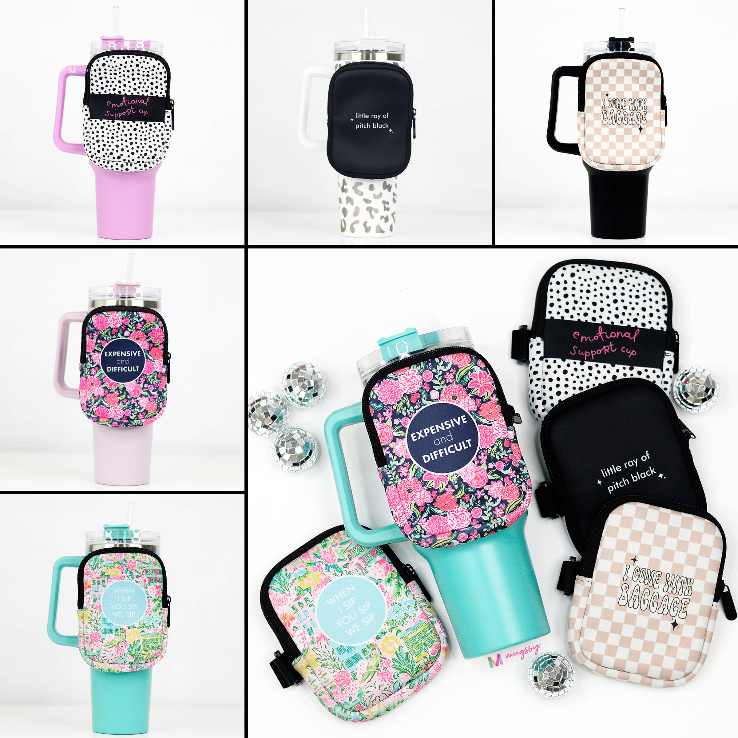 Cup Backpack, Cup Fanny Pack, 40oz Tumbler Pouch