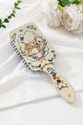 Cute Rabbit Fairy Tale Easter Large Detangle Paddle Comb