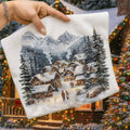 Retro Small Town Christmas Shirt Graphics
