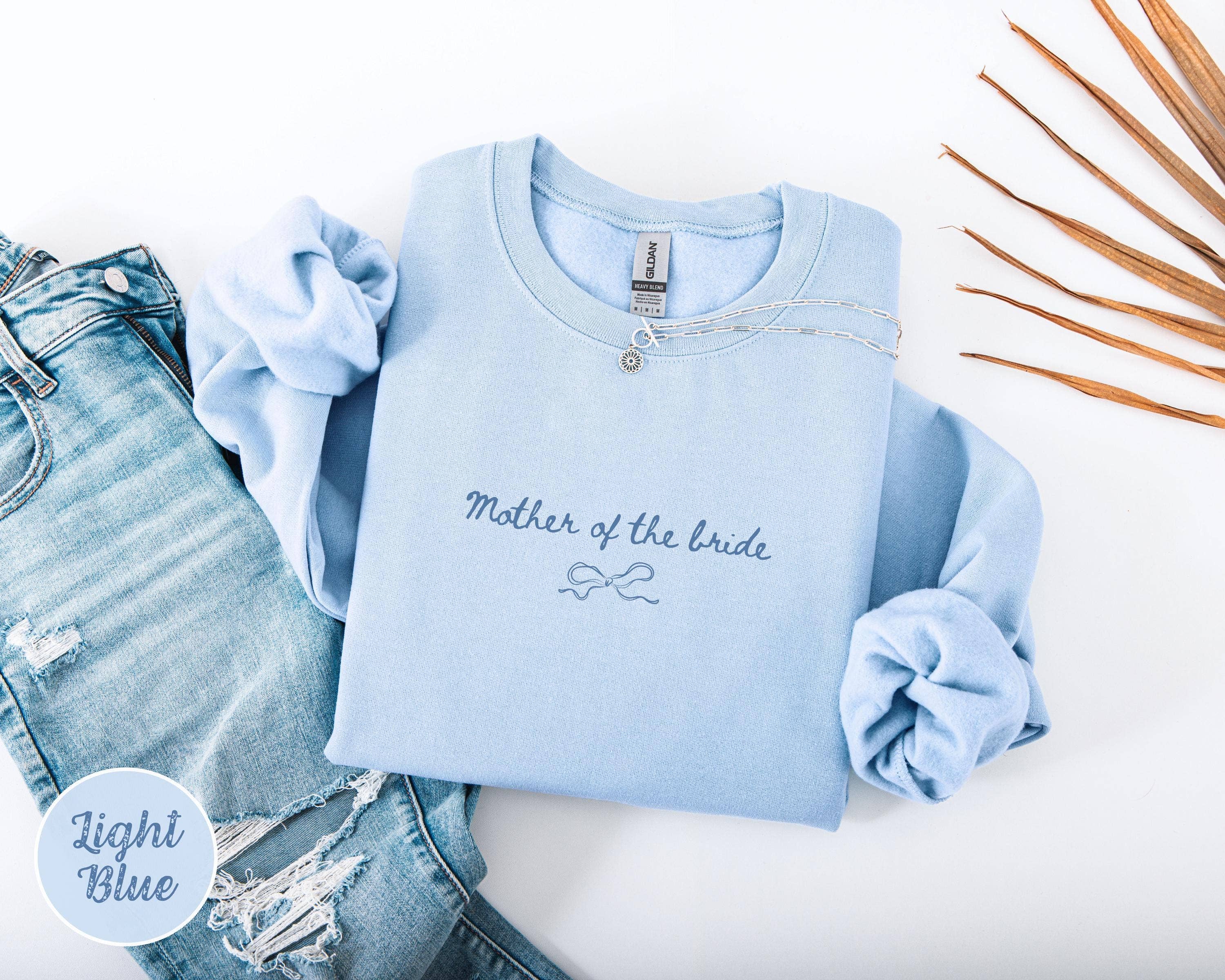 Mother of the Bride Groom Wedding Date Gift Sweatshirt