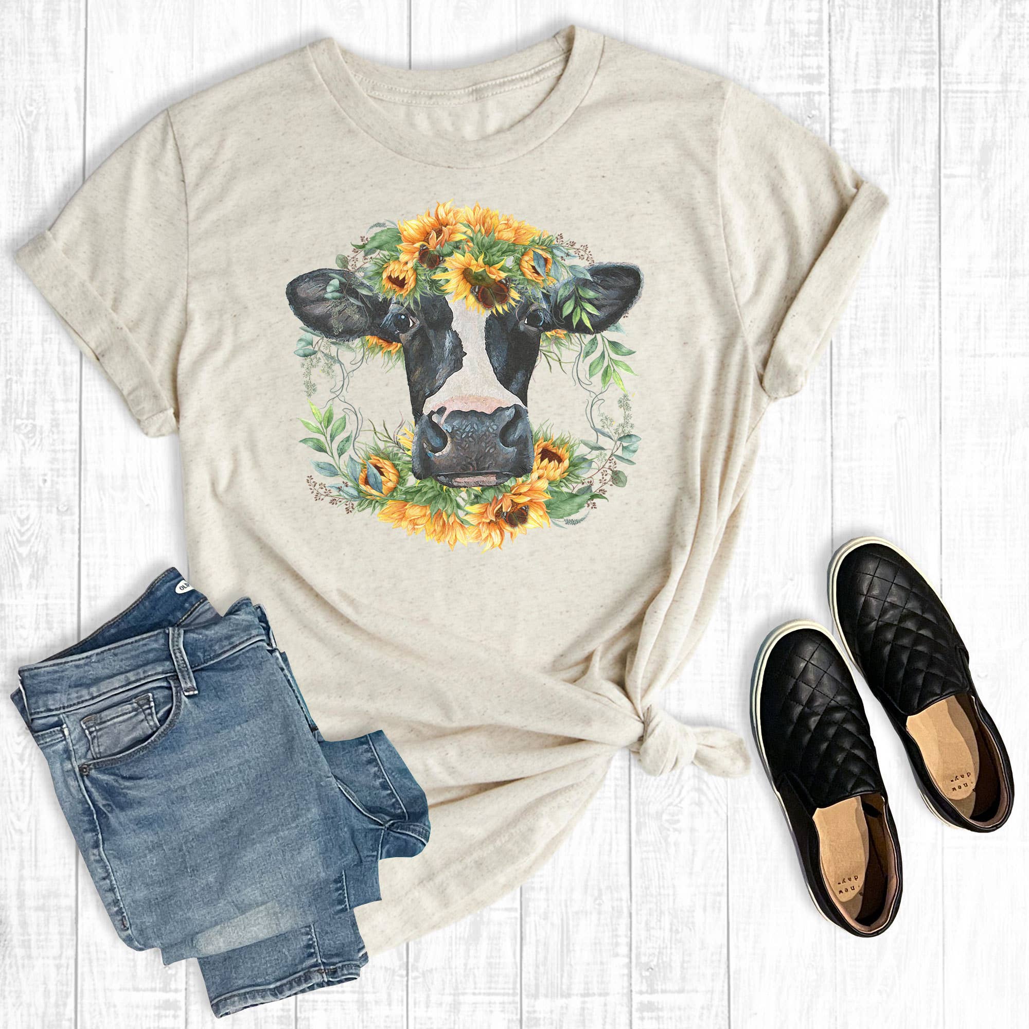 Sunflower Cow