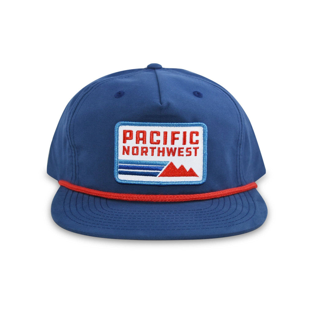 Retro 5-Panel Snapback Navy Unisex