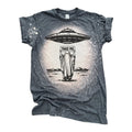 Take Me UFO Ghost Charcoal Bleached Unisex