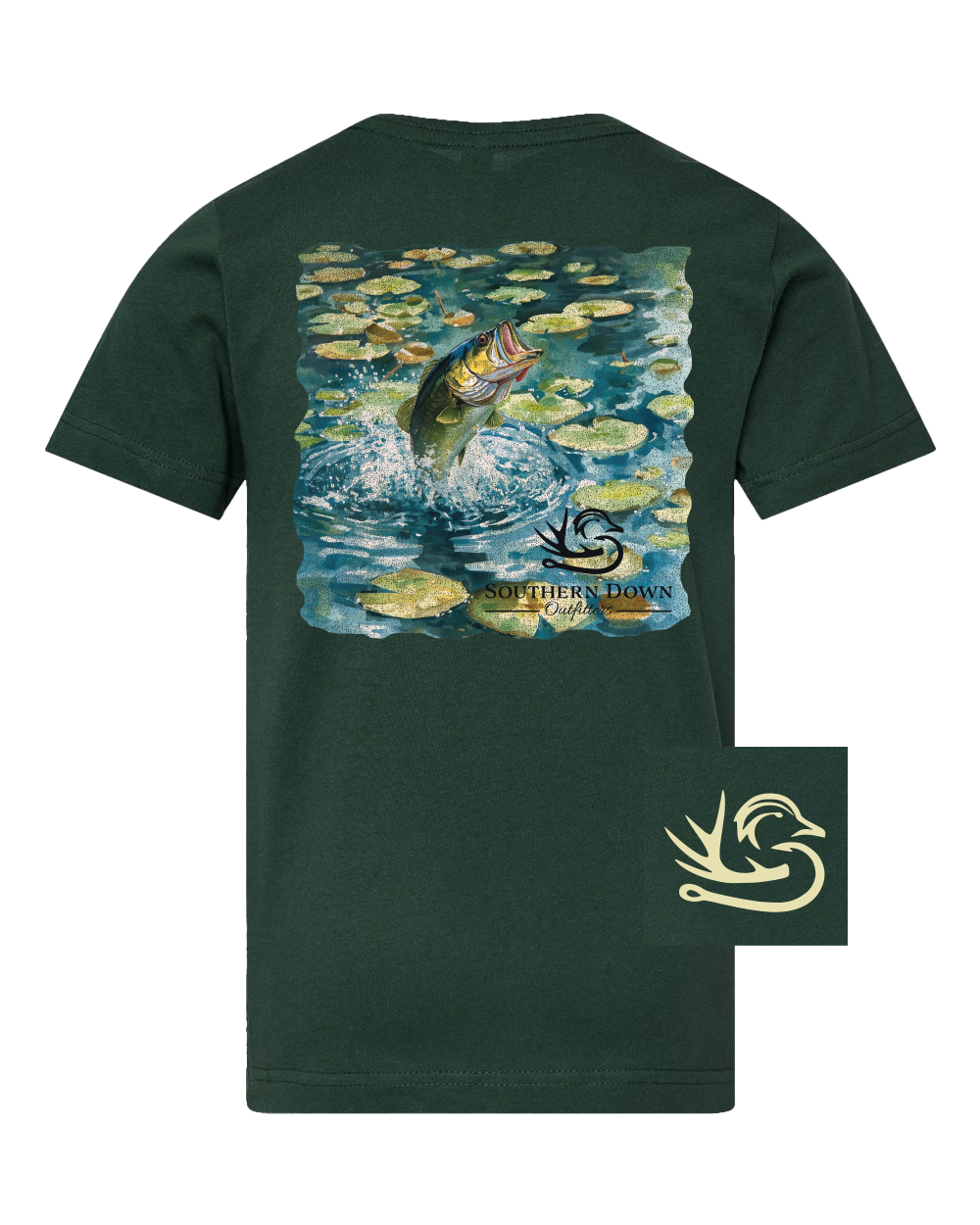 Backwater Bass Youth Tee Unisex