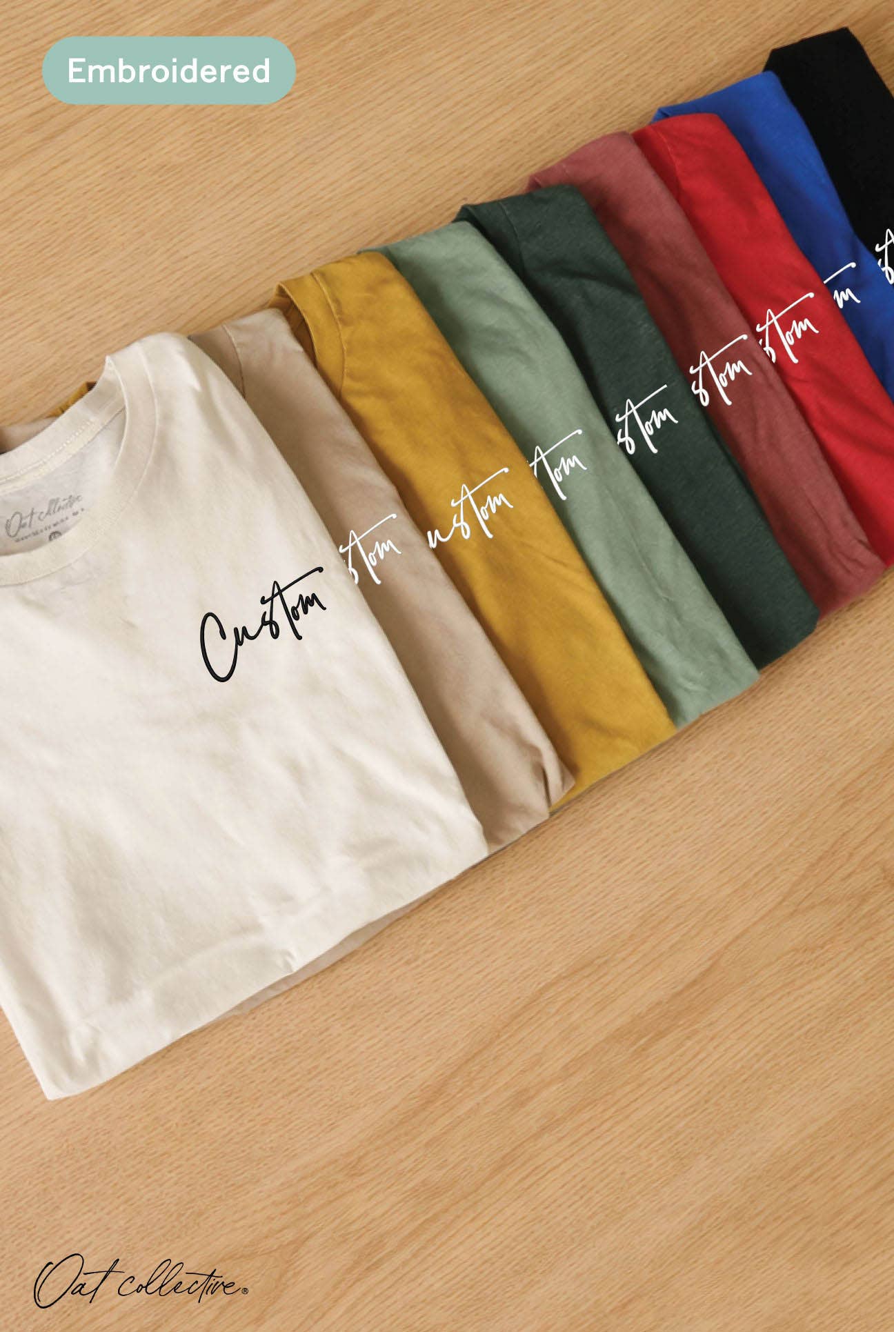 Custom Embroidered T-Shirt