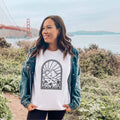 Floral Alpine Mountains Crewneck Sweatshirt Hoodie 289