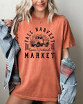 Fall Harvest Market, Pumpkins, Thanksgiving, Halloween Shirt