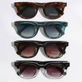 Retro Style Square Shape Assorted Color Sunglasses