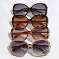 Round Shape Assorted Color Frame Sunglasses