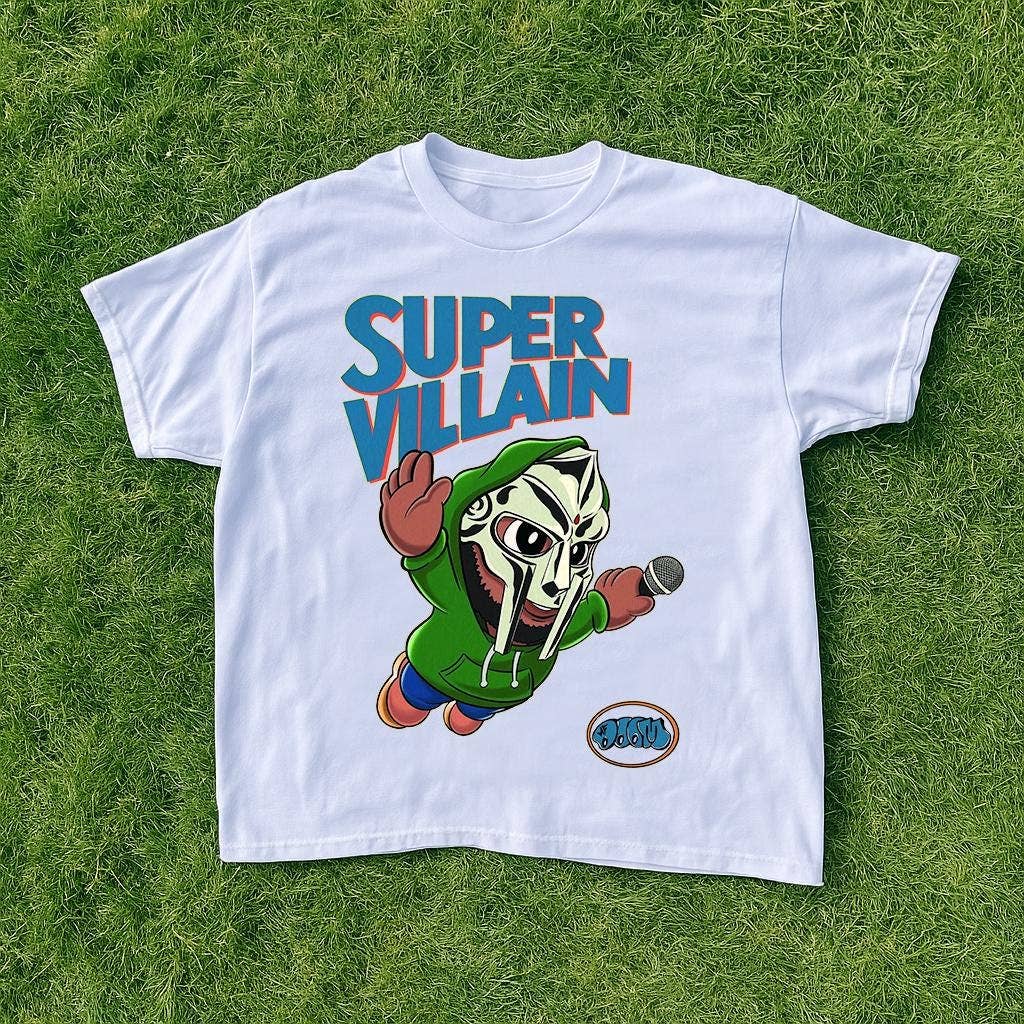 Mf Doom Super Villain Merch - Rap Shirt Vintage