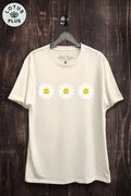 Happy Face Daisy Graphic Top