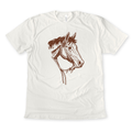 Horse Head Graphic Tee | 124(Dtf)