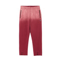 Open Hem Sweatpants in Vintage Merlot