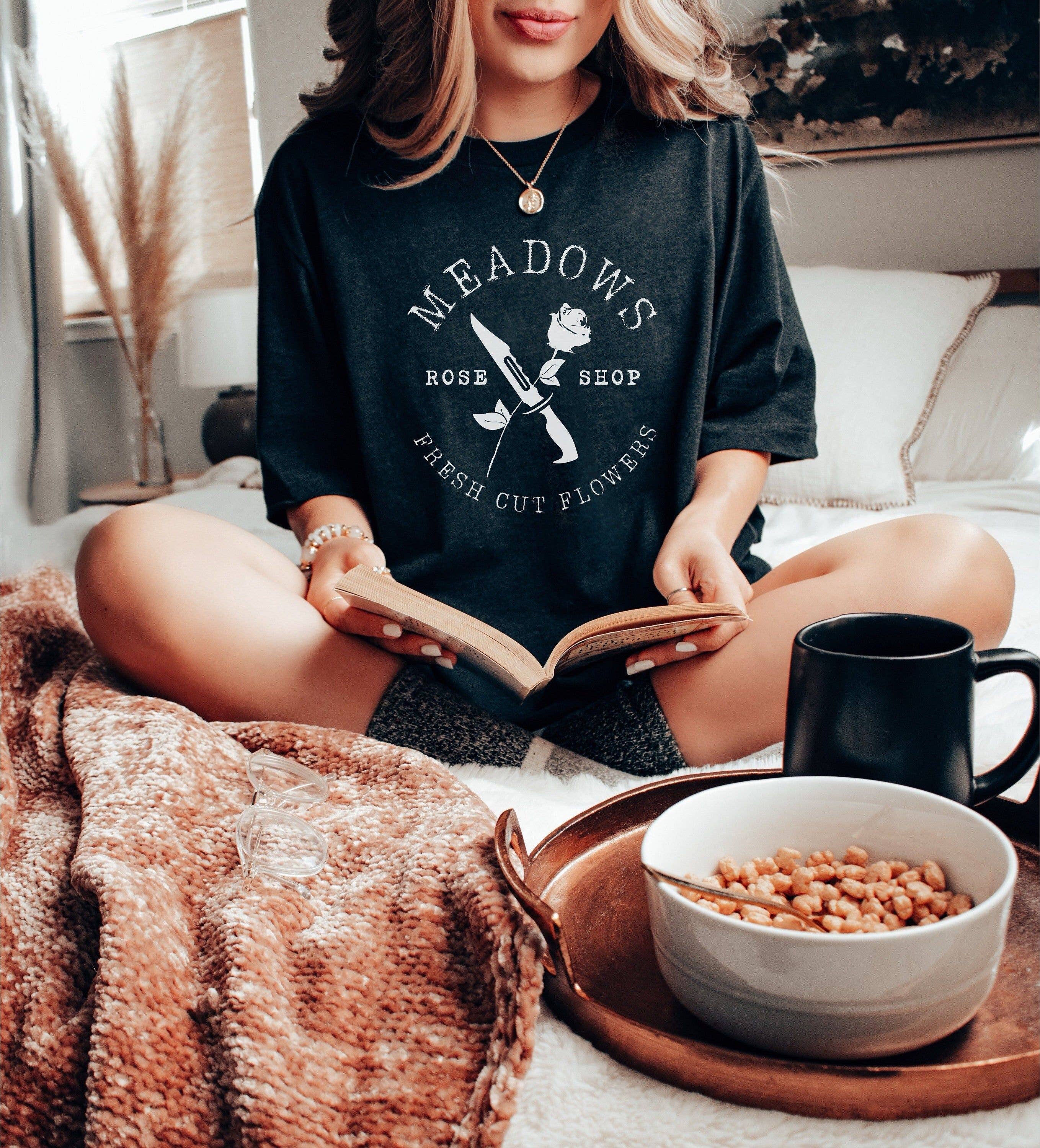Romance of the Stars Bookish Tee For Her