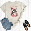 Funny Fearl Girl Christmas Graphic Tee