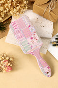 Boho Mix Floral Print Large Paddle Air Cushion Brush