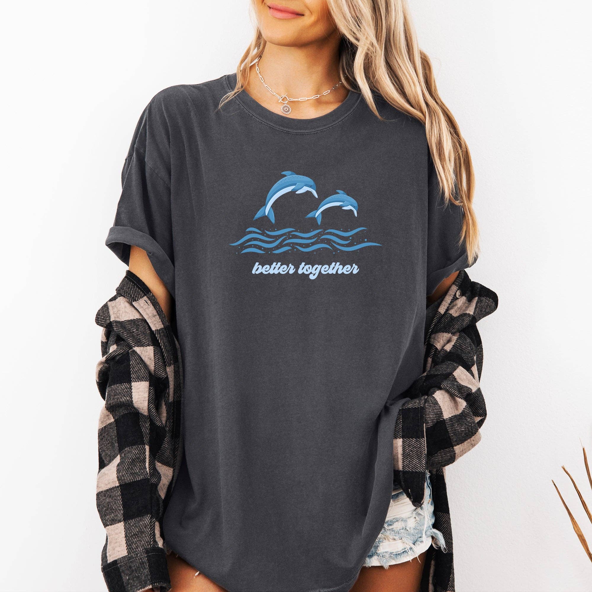 Better Together, Dolphinsbeach, Summer, Ocean Sea T-Shirt