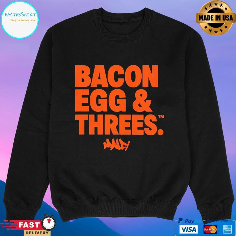 Bacon Egg And Threes Shirt Unisex