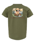 Yellow Lab Duck Toddler Tee
