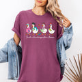Just A Fourth Grade Goose, Teacher, Back To School, T-Shirt