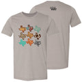 Lulu Mac-100 Texas Print Ss-Heather Stone