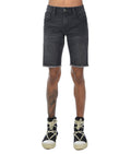 Mero Slim Short Stretch in Black