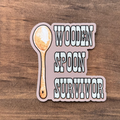 Wooden Spoon Survivor Sticker | Car Decal 138